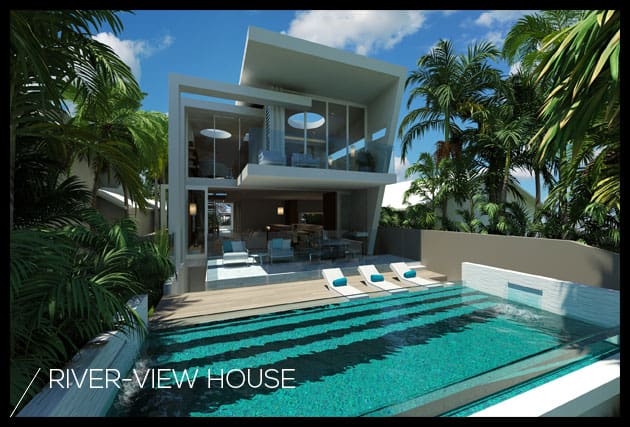 river view house